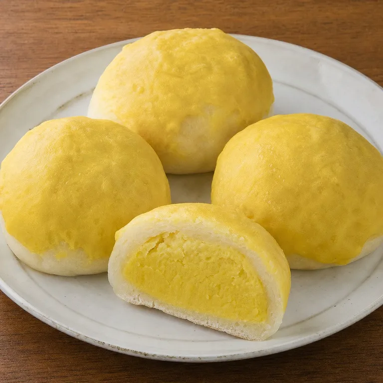 さつまいもムースもち米パン