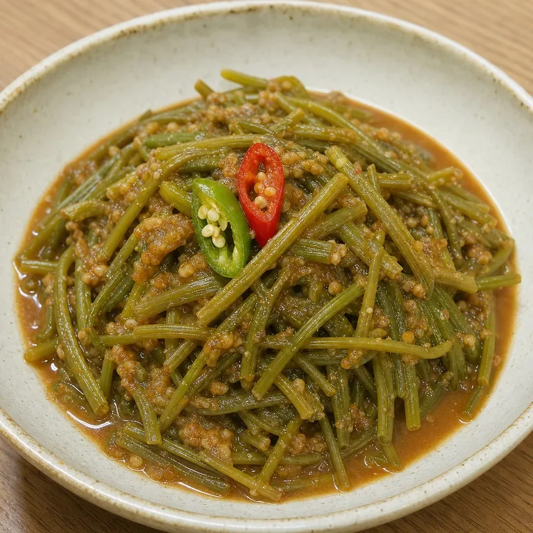 고구마순된장