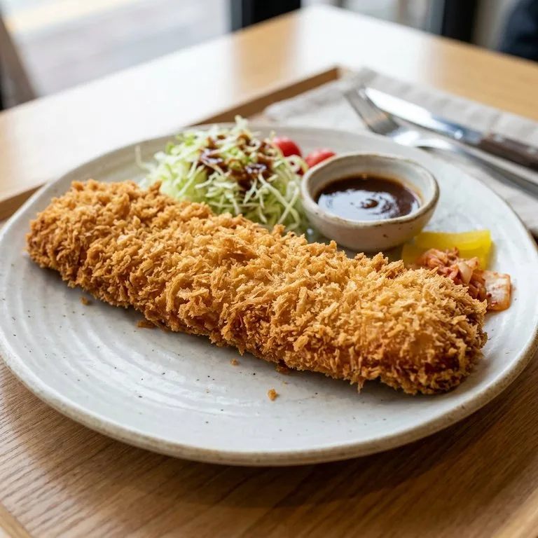 ロングチーズとんかつ