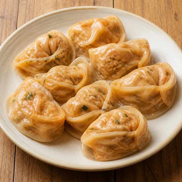 고기김치만두맛