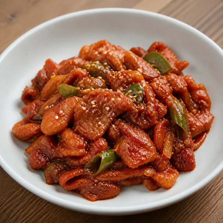 肉炒めコチュジャン