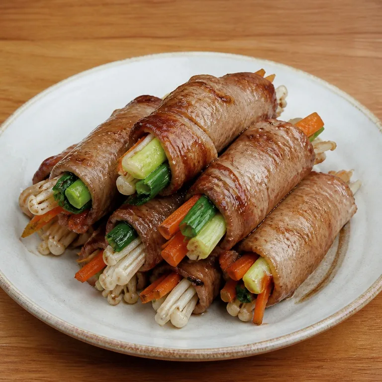 肉野菜巻き