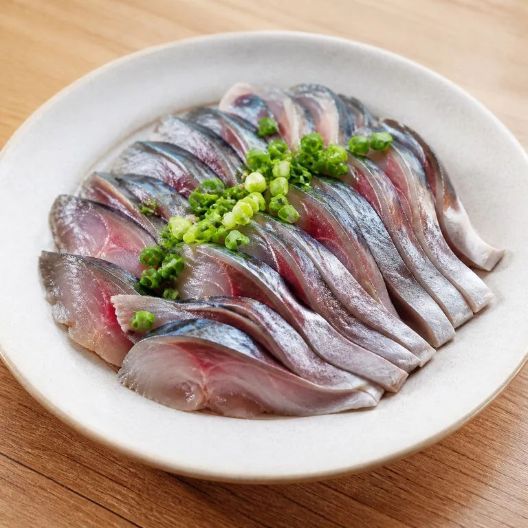 サバ漬け刺身