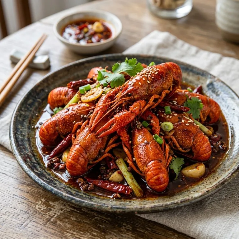 กุ้งเครย์ฟิชหม่าล่า