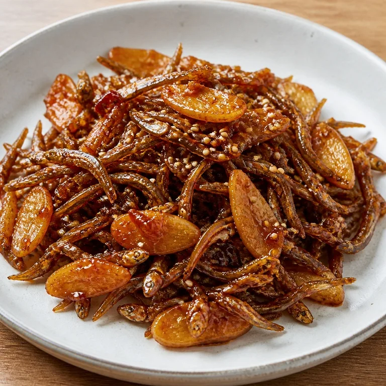 고추장마늘멸치볶음