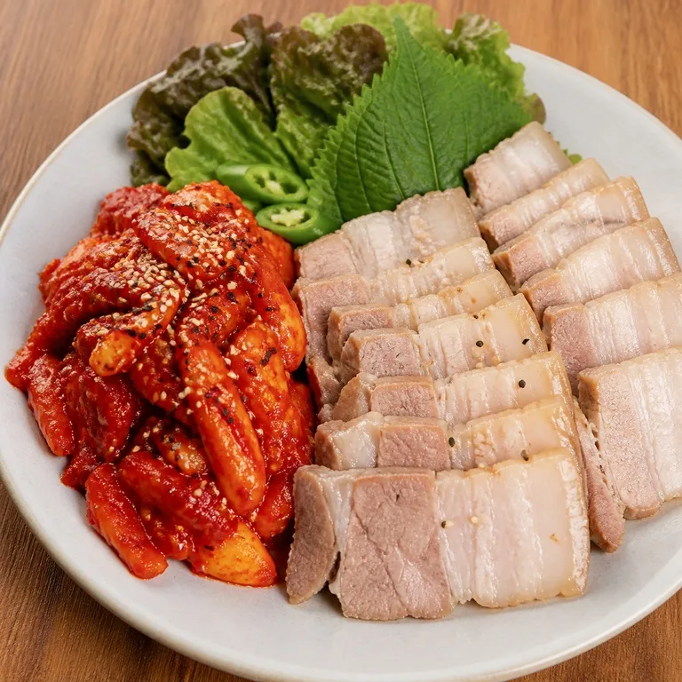 고추장마늘보쌈