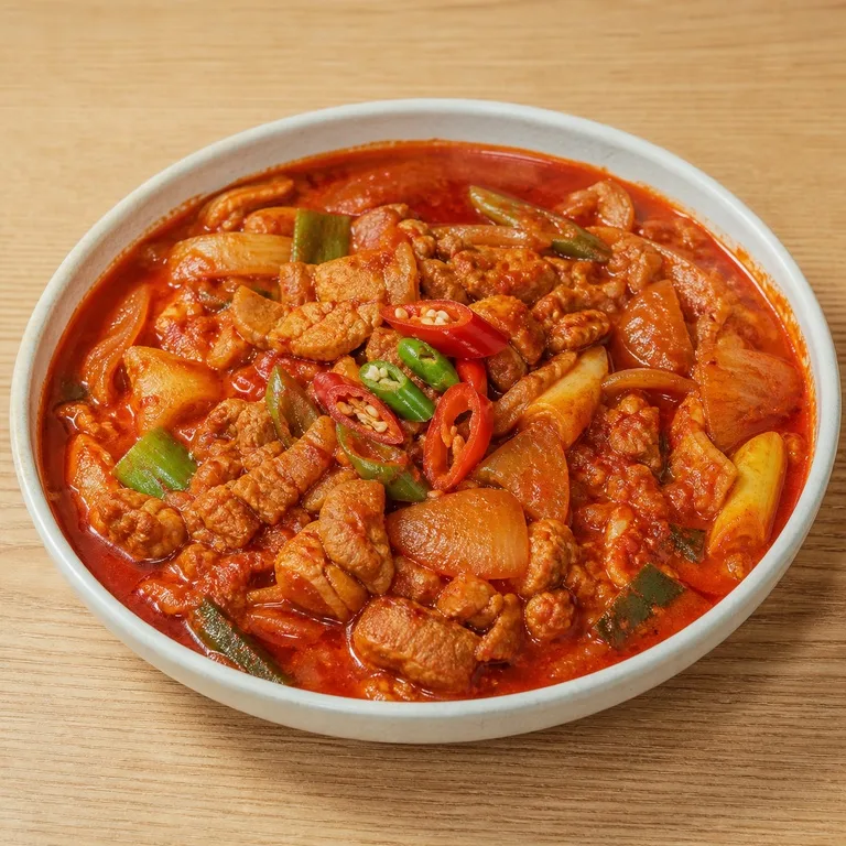 고추장짜글