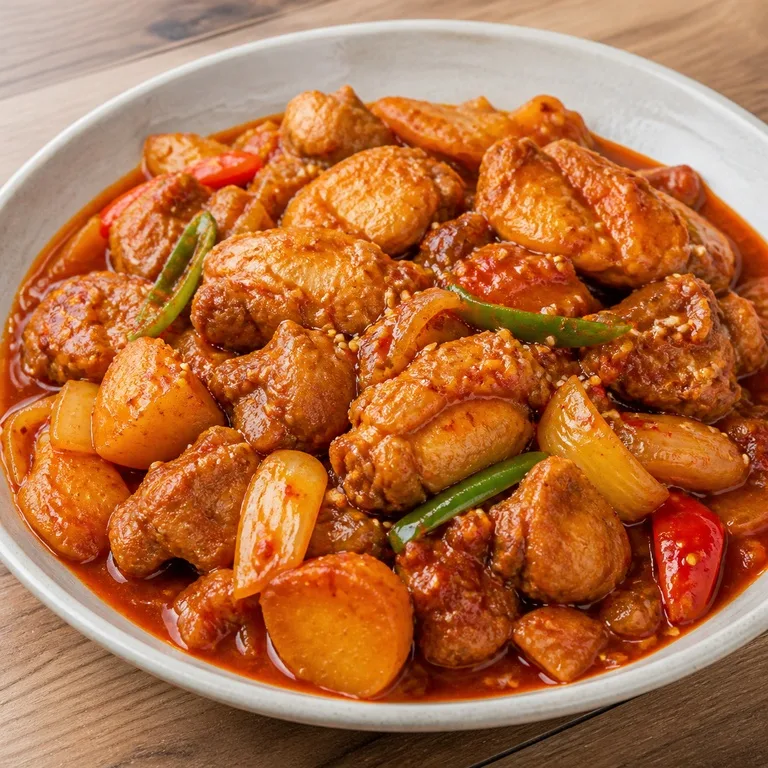 고추장찜닭