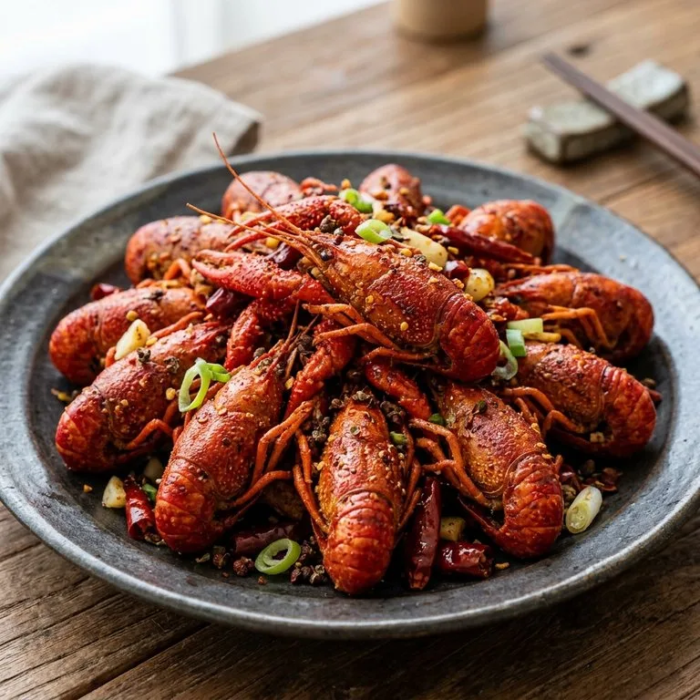 กุ้งเครย์ฟิชหม่าล่า