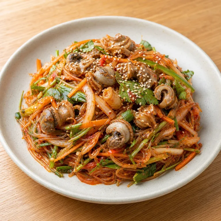 골뱅이비빔잡채