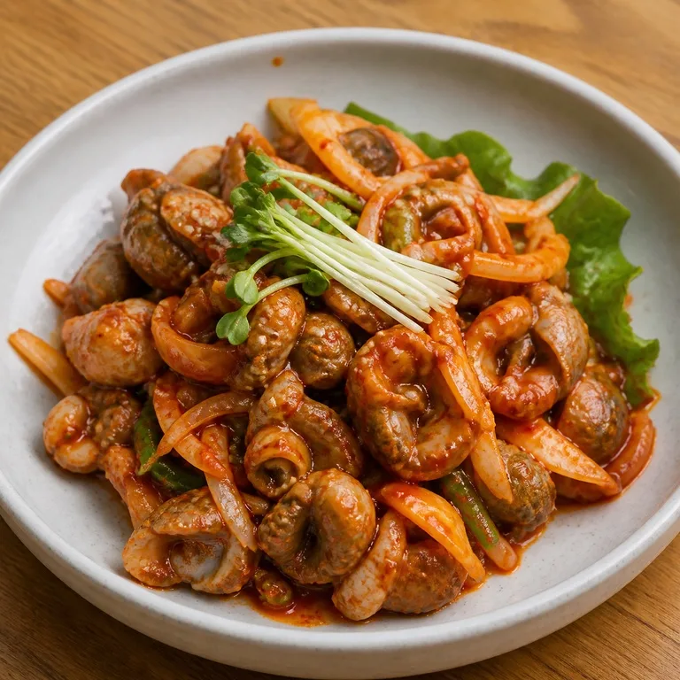 골뱅이양념