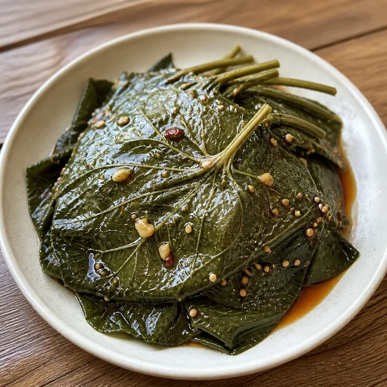 곰취반찬
