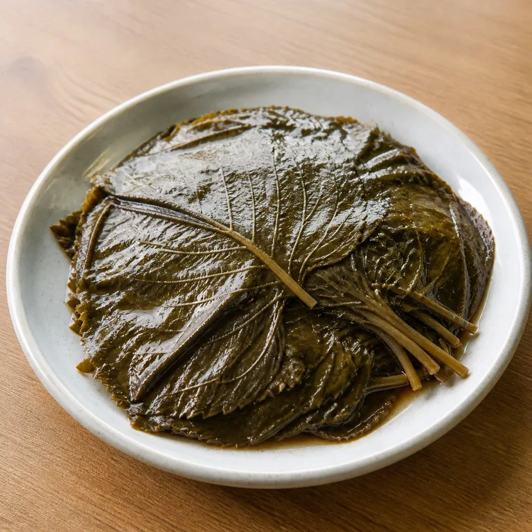 곰취장아찌