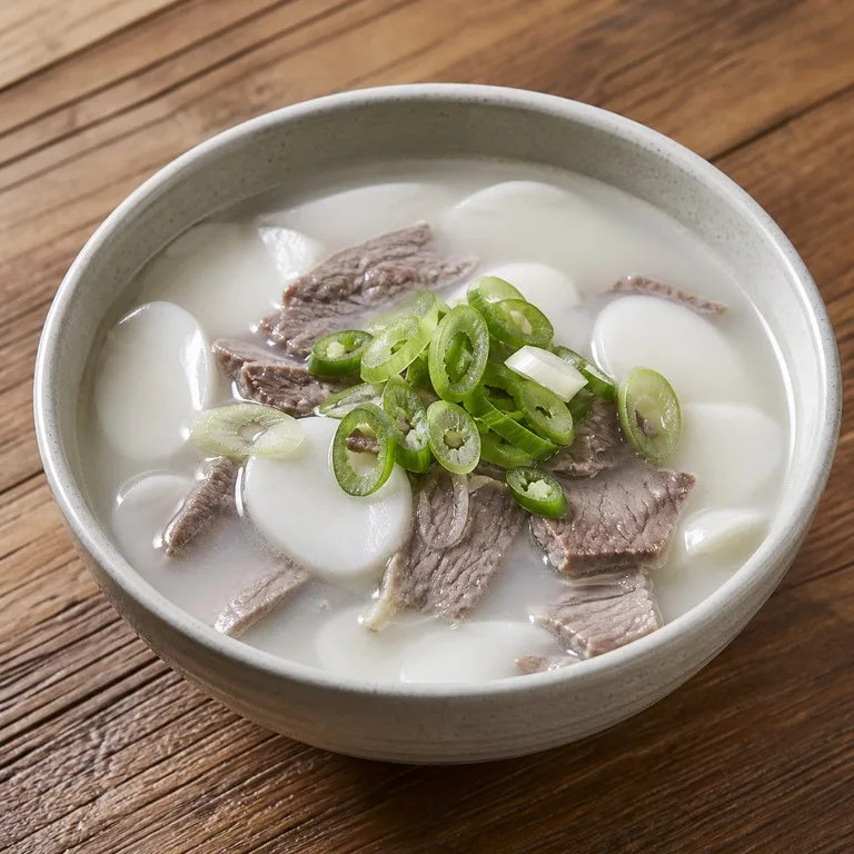 곰탕떡국