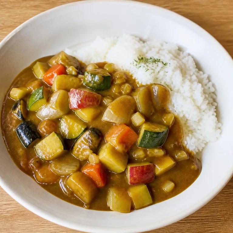 Gwail Vegetable Curry Rice
