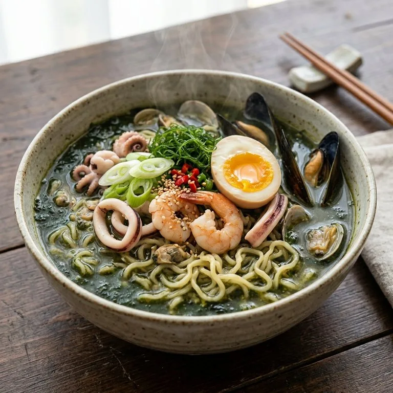 មីរ៉ាមីនគ្រឿងសមុទ្រសារាយសមុទ្រ
