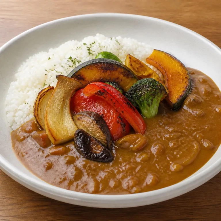 焼き野菜カレー