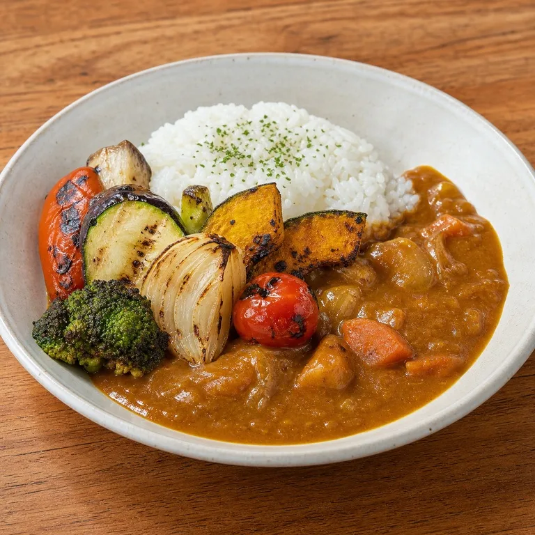 焼き野菜カレー