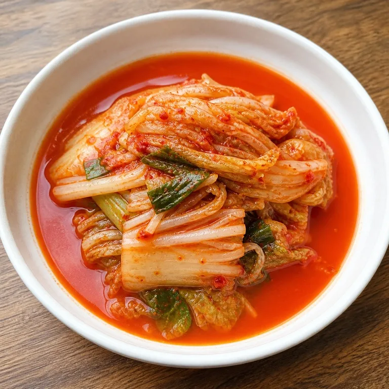 국물김치