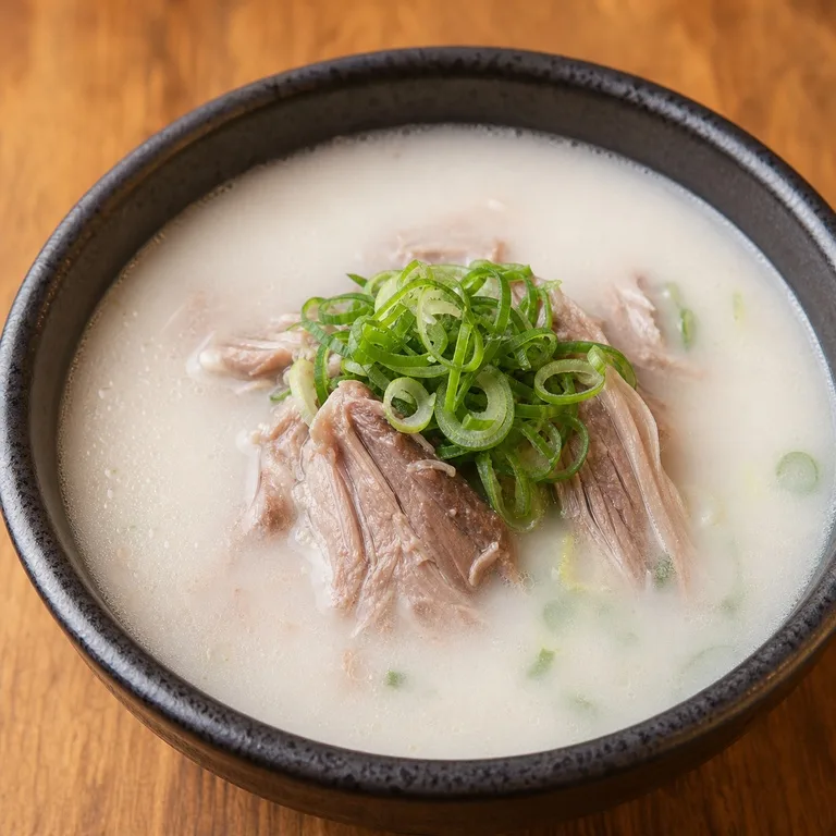 국물뽀얀