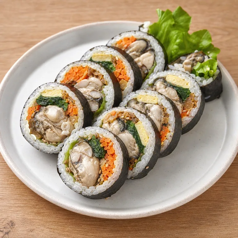 牡蠣キンパ