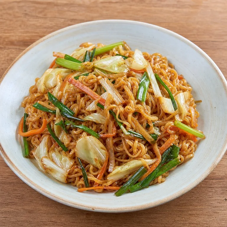 オイスターソース野菜炒めラーメン