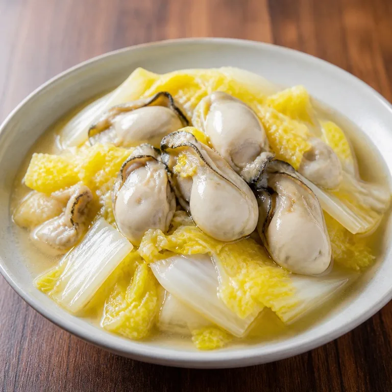 牡蠣ミニ白菜