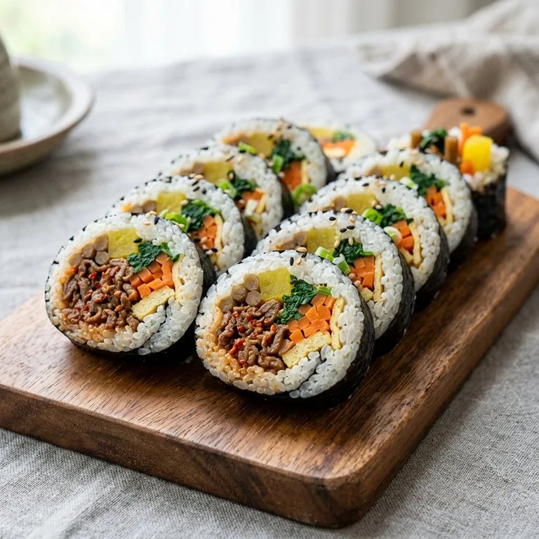គីមបាប់សាច់អាំងហឹរ