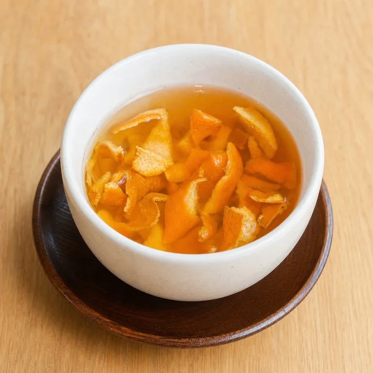 귤껍질차