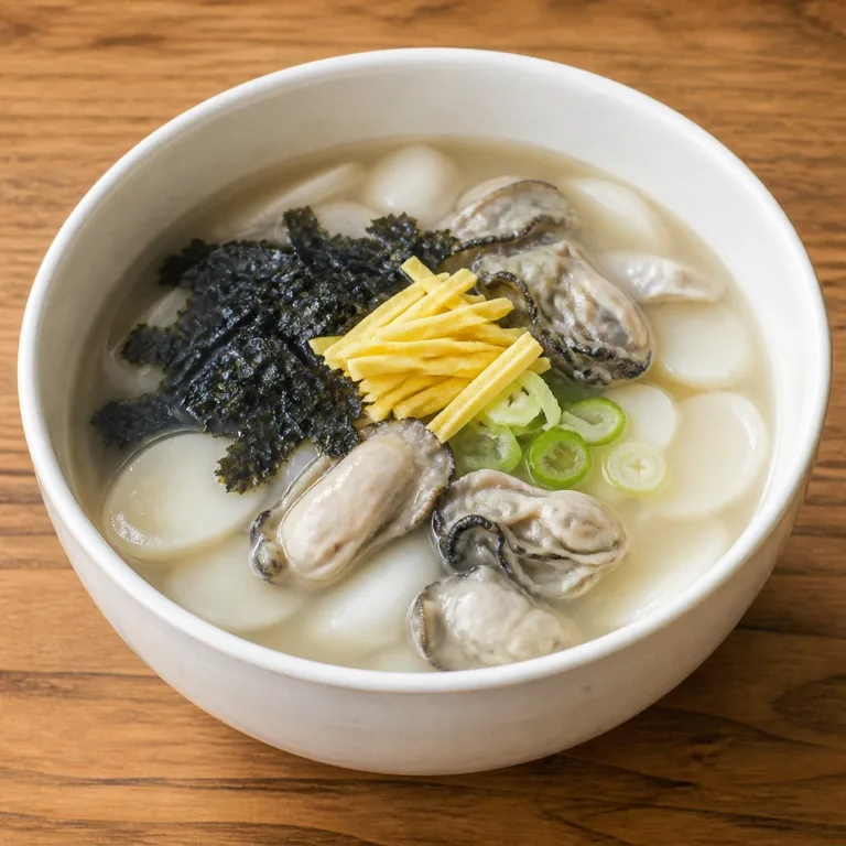 김굴떡국
