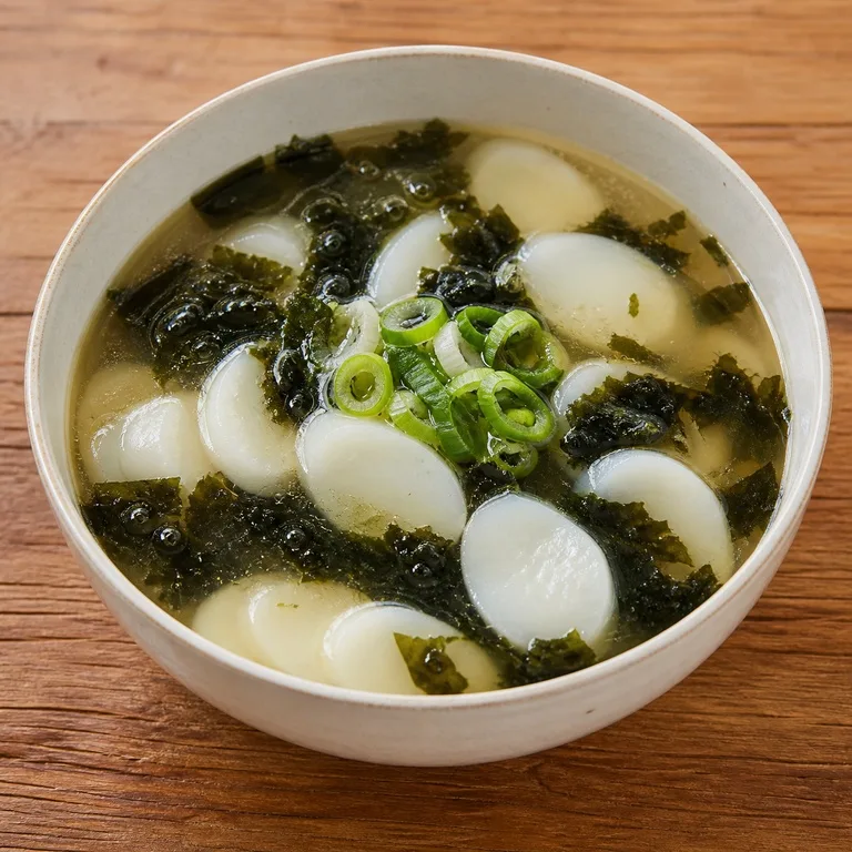 김떡국