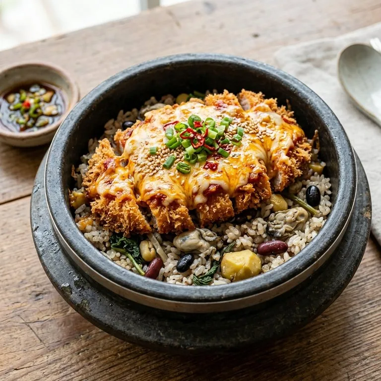 Katsudon Keju Pedas