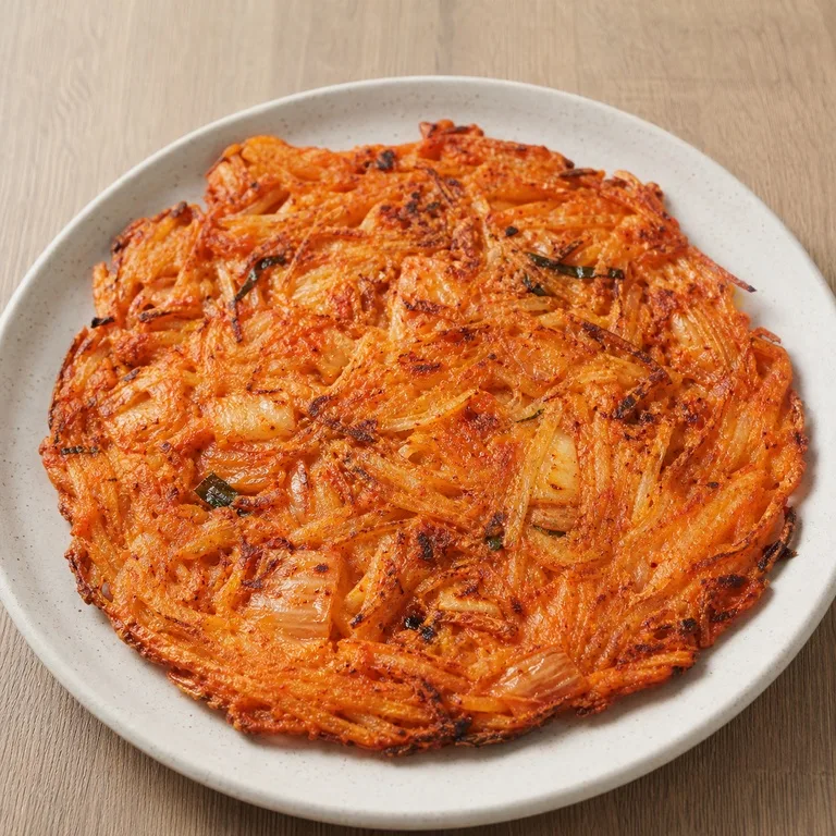김치감자부침개