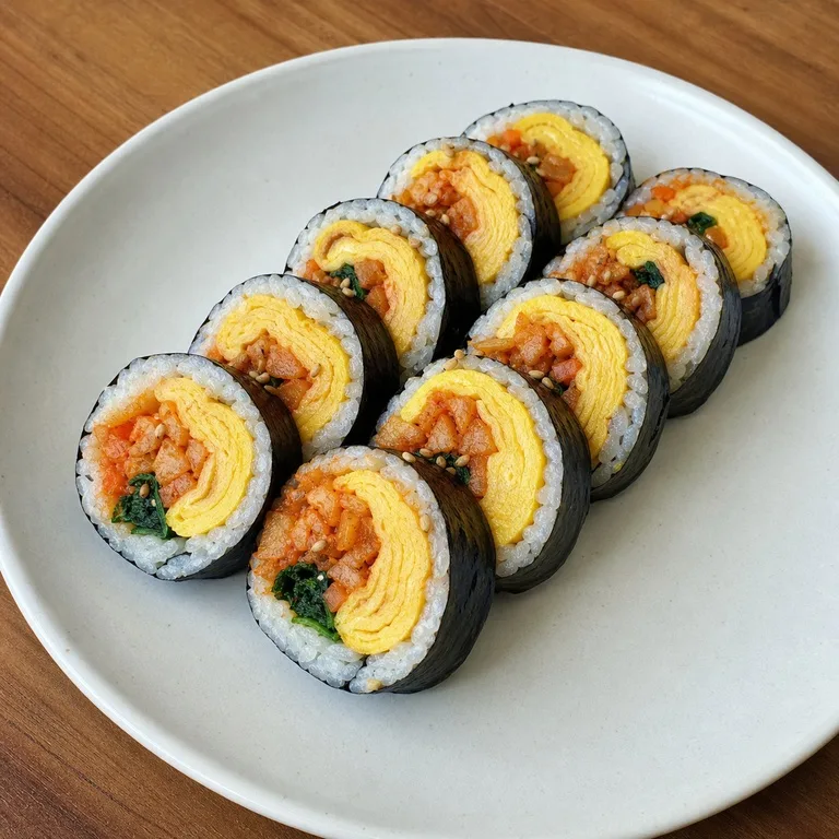 김치계란말이김밥