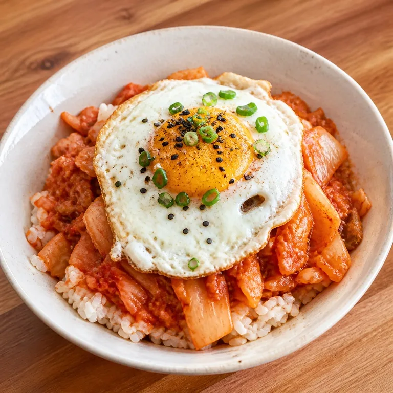 김치계란밥