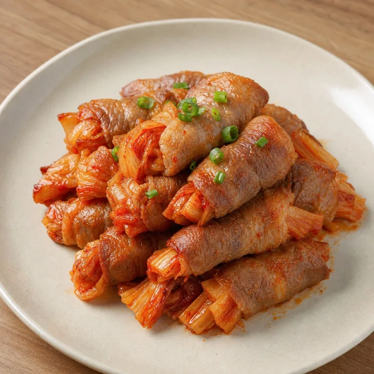 김치고기말