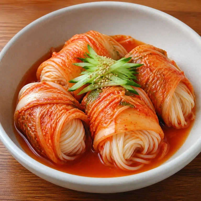 김치국수말