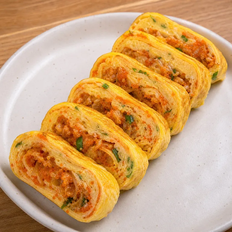 김치날치알계란말