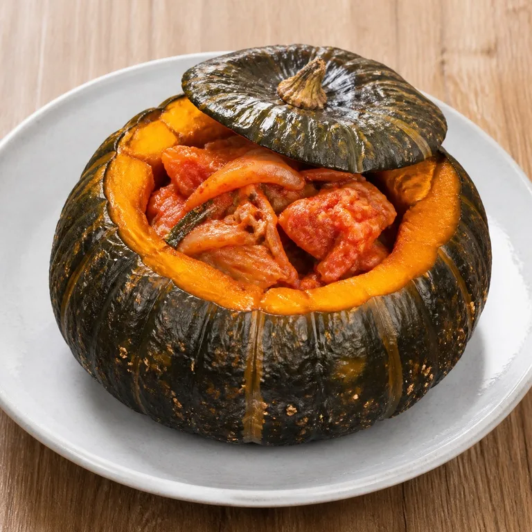김치단호박