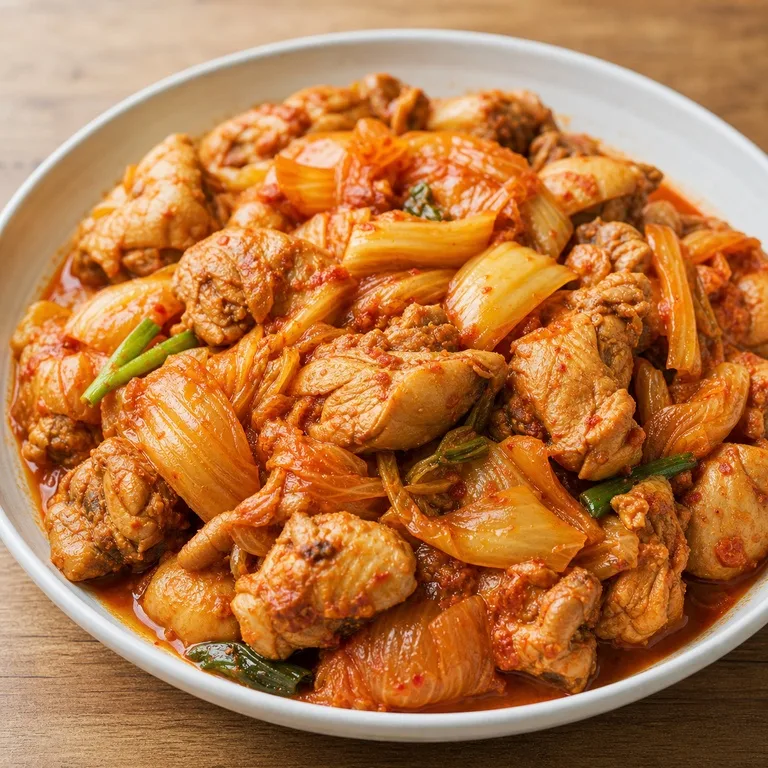 김치닭