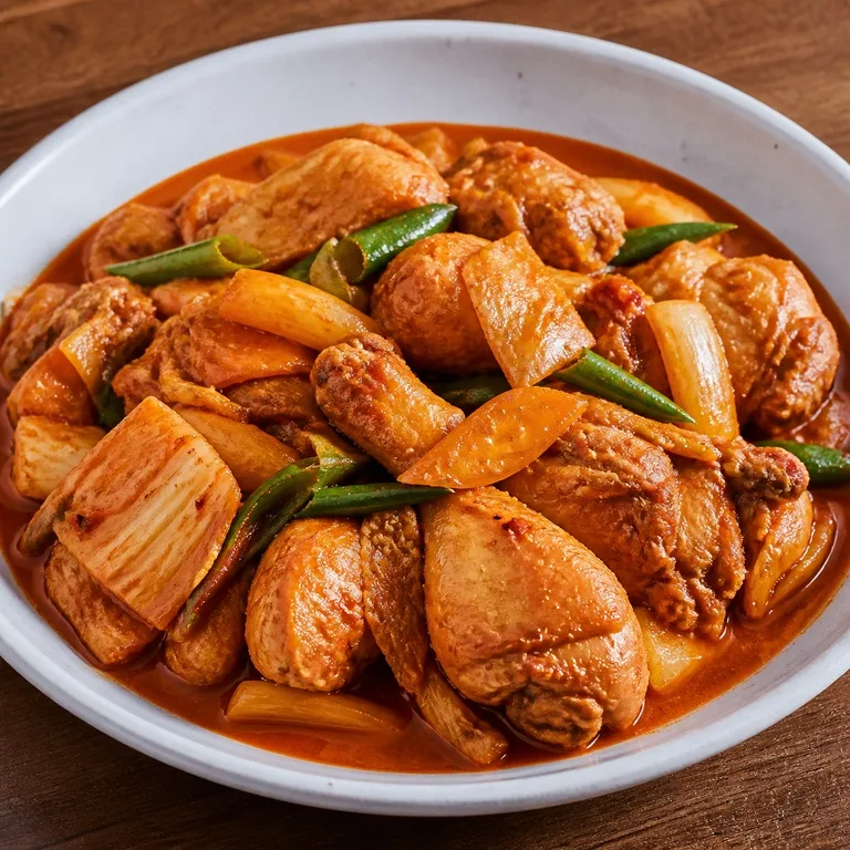 김치닭도리