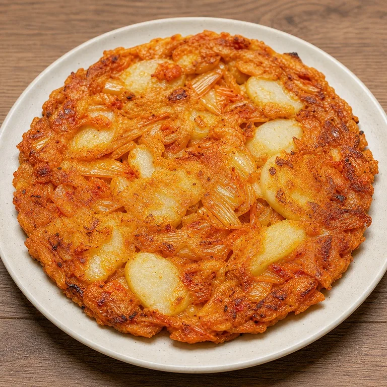 김치떡감자전
