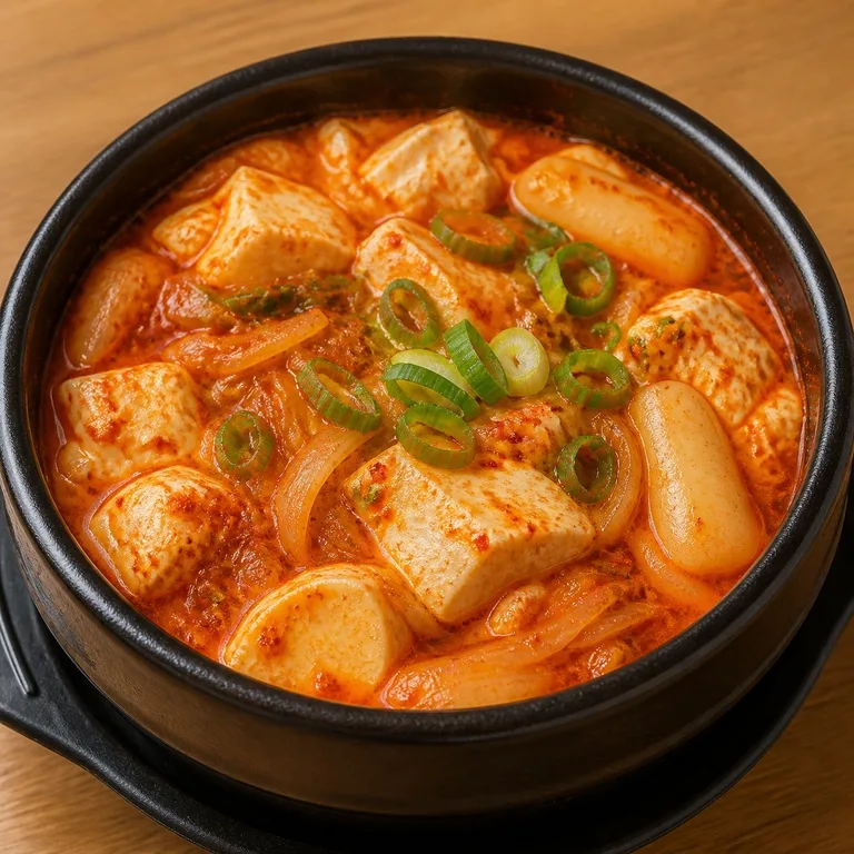 김치떡순두부