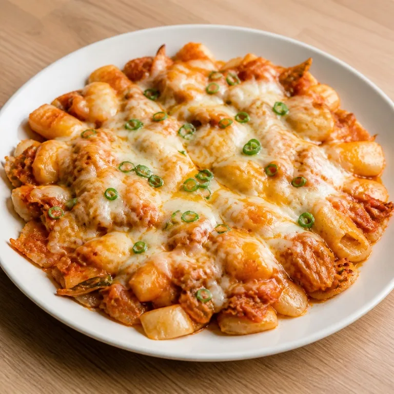 김치떡피자