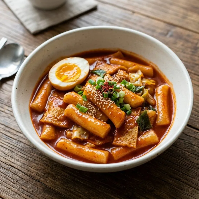 Sup Tteokbokki Pedas