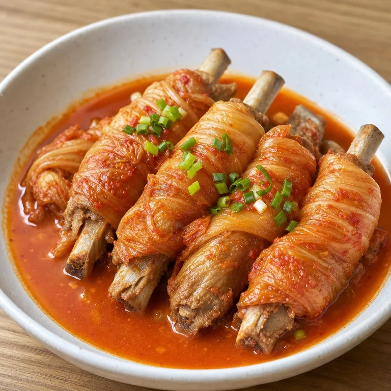 김치말이등갈비