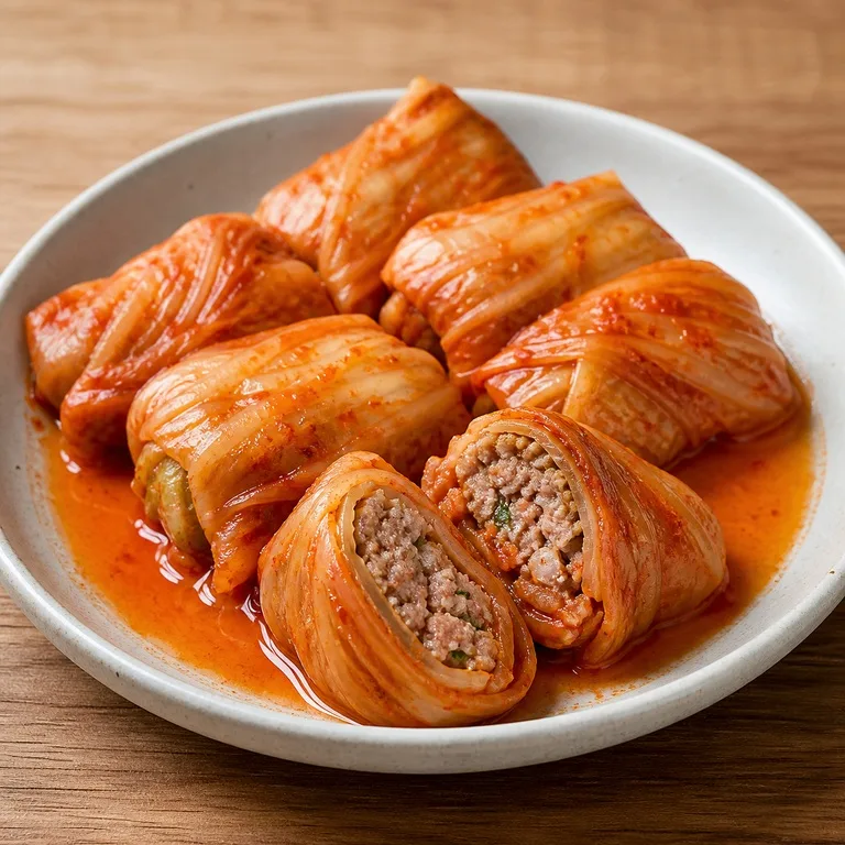 김치말이찜