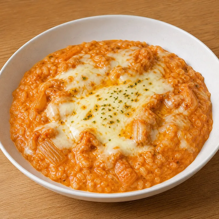 김치모짜렐라리조또