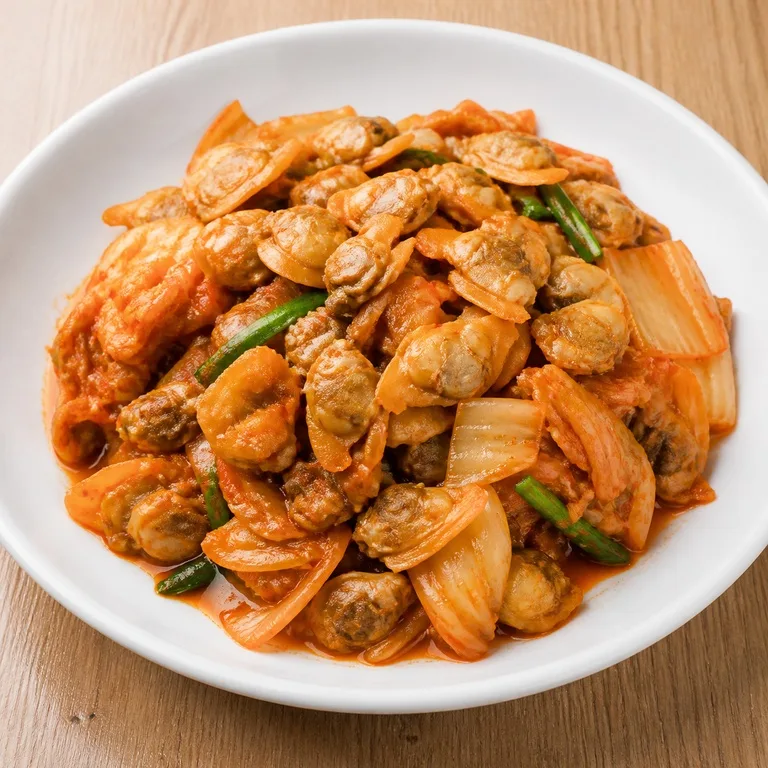 김치바지락살