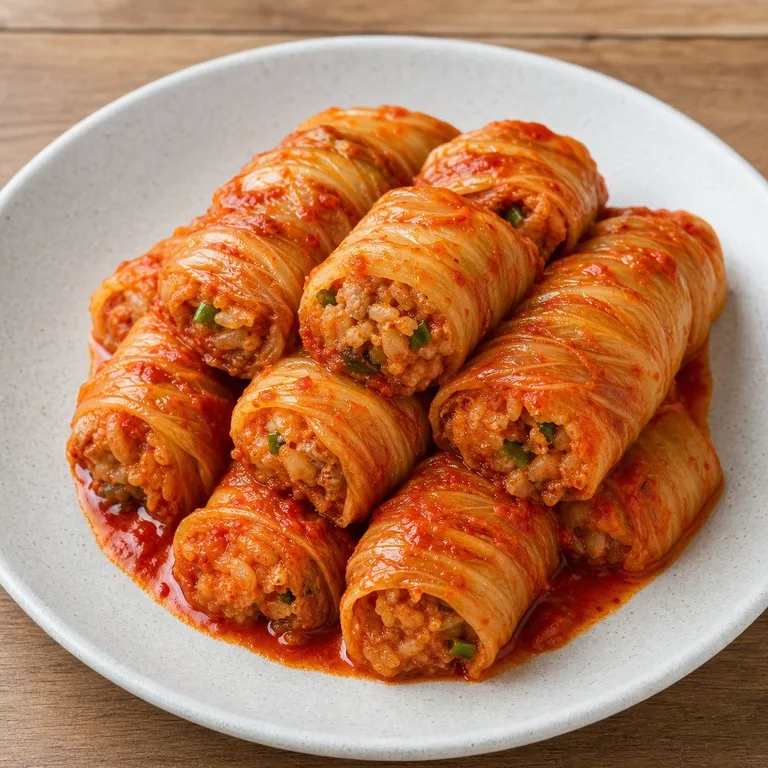김치배추롤
